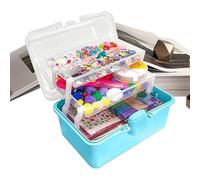 Arts and Crafts - 7.87x5.51x5.12in Craft Materials for Educational Learning, Hand-Eye Coordination with Fun Activity Function, Art Girls Boys Toddler Children, Colorful Set, Gift Use