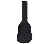 Arts & Entertainment - Borsa per chitarra classica 3/4, 94 x 35 cm, in tessuto, colore: Nero, Nero
