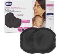 Chicco 60 Coppette Assorbilatte Antibatteriche Nere