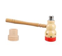 ARTSEWPLY 1 Set Strumento Per La Moxibustione Punto Spa Per La Testa Kit Bruciatore Portatile Grilletto Grattaschiena Contenitori Bruciatore Per Strisce Di Moxa Di Legno Brown
