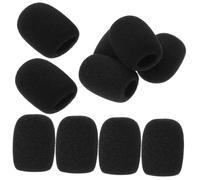 ARTSEWPLY 10 pezzi Coperture Microfono Antivento Morbide per Microfono Lavalier e Auricolare Protezione Mini Soft per Conferenze e Registrazioni