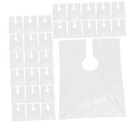 ARTSEWPLY 100 pezzi per Parrucchiere Usa e Getta Mantelle Trasparenti Leggere e Impermeabili per Acconciature Professionali e Domestiche