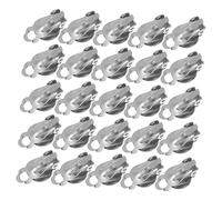 ARTSEWPLY 100pezzi Basi Per Orecchini Clip Componenti Rotondi Per Orecchini Non Forati Accessori Per Creazione Di Fai Da Te