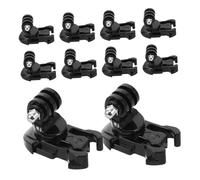 ARTSEWPLY 10pezzi Adattatore Per Fotocamera Con Clip Per Smartphone Di Viti Lunghe Per Montaggio Su Superficie Verticale Accessori Per Fotocamere Sportive Compatibile Con Diverse Marche Di