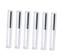 ARTSEWPLY 10pezzi Contenitori Per Lip Gloss Da Argento Tubetti Vuoti Con Applicatore Per Cosmetici Per Viaggi e Campioni Di Bellezza