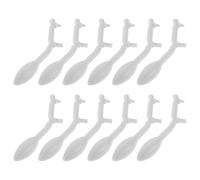 ARTSEWPLY 12 Ganci Appendiabiti da Parete in Plastica Bianca per Ingresso Ganci Multiuso per Cappotti e Cappelli Accessori Salvaspazio per Organizzazione Armadio e Guardaroba