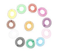 ARTSEWPLY 12 Pezzi Di Pettine Elastico Circolare Per Parrucche Pettini Antiscivolo in Polipropilene Accessori Per Chioma Comodi Indossare