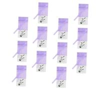 ARTSEWPLY 12 Pezzi Sacchetti Lavanda Vuoti Garza Sacchettini Profumati con Motivo Fiorito Sacchetto Lavanda per Spezie Gioielli e Bustine Erbe Aromatiche