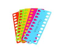 ARTSEWPLY 15 Pezzi Supporto per Filo da Cucito e Piastra Avvolgifiocco in Plastica Colorata Organizer per Ricamo Croce Strumento Manuale Compatto e Durevole Colore Casuale Colore Casuale