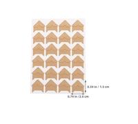 ARTSEWPLY 192 Pezzi Angoli Adesivi per Foto Autoadesivi Vintage Linguette per Cornici Scrapbooking Supporto Angoli per Album Fai da Te Diario di Viaggio Decorazioni per Album