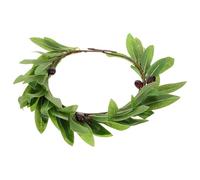 ARTSEWPLY 1pezzi Fascia Floreale Elegante Con Foglie Olivo Accessorio Per Da Sposa Per Matrimoni e Servizi Fotografici Leggera e Confortevole