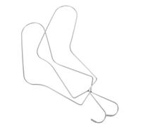 ARTSEWPLY 2 Pezzi Sock Display Hangers in Metal For Knitting And Crochet Sock Blockers For Shaping Drying And Retail Presentation