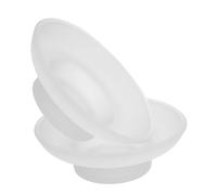 ARTSEWPLY 2 Pz portasapone autodrenante piattino sostitutivo scaldacera mini piatto di salsa supporto per fusione di cera portagioie in portasapone ovale Bicchiere