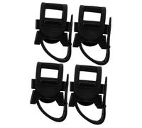ARTSEWPLY 2 Set Supporti Porta Bastone in Resistente Organizer Per Stampelle Deambulatori Sedie E Scooter Elettrici Design Pratico E Superficie Liscia Nero 2 Pezzi*2
