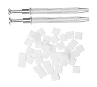 ARTSEWPLY 200 Pezzi 200 Spugne per Unghie con Penna e Pinza Mini Applicatore in Spugna per Sfumare Smalto Gel, Riutilizzabili per Nail Art Professionale e Uso Domestico, Accessori Compatti