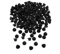 ARTSEWPLY 200 Pezzi Clip Fissaggio Plastica per Auto Kit Fermaruota con Dado Flangia Clip Ritenzione Resistenti al Calore Installazione Sicura e Aspetto Elegante