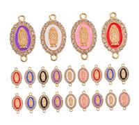 ARTSEWPLY 24pezzi Pendenti Lega Per Creazione Gioielli Con Design Di Dea e Carota Charm Per Bracciali e Collane Accessori Per e Regali Di Pasqua