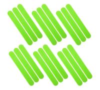 ARTSEWPLY 25 Pezzi Abbassalingua in Plastica Resistente Verde Bastoncini per Mescolare Professionali per Laboratorio e Training Orale Spatole per Uso Medico e Artigianale