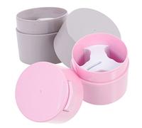 ARTSEWPLY 2pezzi Contenitore Sigillato Per Colla Adesiva Per Ciglia Realizzato in Materiale Di Tenuta Stagna Leggero e Compatto Per Conservazione e Uso in Salone o Casa