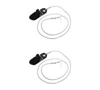 ARTSEWPLY 2pezzi Lanyard Antifurto Per Per Anziani Design Per Orecchio Singolo e Facile Da Usare Colore Bianco