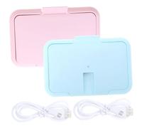 ARTSEWPLY 2pezzi Scaldasalviette Per Portatile Usb Con Grande Capacità Riscaldamento Costante Per Salviette Umide Compatibile Con Caricabatterie Auto Bank Per Mantenere Calde Salviette Mani