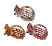 ARTSEWPLY 3 pezzi Fermagli per Decorativi Design Hollow Out Accessorio per Donne e Ragazze per Matrimoni e Speciali Comodi e Resistenti