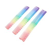 ARTSEWPLY 3 Pezzi Pettini Taglio Professionali per Parrucchiere Pettine per Acconciature con Denti Misti Leggeri e Facili per Styling Precisi e