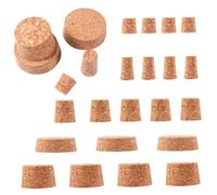 ARTSEWPLY 30 Pezzi Tappi Sughero per Bottiglie Vino Coperture Sigillanti in Sughero Alimentare Resistenti e Sicuri Ristoranti Bar e Hotel Multiple per e Birre