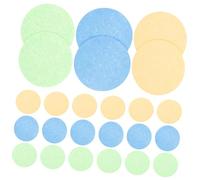 ARTSEWPLY 30pezzi Spugne Compressa Per Pulizia Viso Spugne Cellulosa Per Rimozione Makeup e Detersione Profonda Per Tutti Tipi