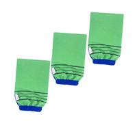 ARTSEWPLY 3pezzi Guanti Esfolianti Per Bagno Bamboo Asciugamani Per Pulizia Della Guanti Doccia Morbidi e Pratici Per Scrub Vigoroso e Pulizia Profonda Della