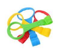 ARTSEWPLY 4 pezzi Anelli Tirapiedi per Lettino in PP Sicuri con Bordi Lisci Aiuto per Imparare Stare in Piedi e Camminare Leggeri e Facili da Installare per Ragazzo Ragazza