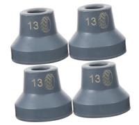 ARTSEWPLY 4 Pezzi Gommini Antiscivolo in Gomma per Bastoni e Stampelle Resistenti Allusura e Ammortizzanti Adatti Bastoni Standard e Pieghevoli