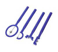 ARTSEWPLY 4pezzi Allenatore Muscolare Lingua Per Ragazzo Ragazza Ragazza in Plastica e Acciaio Resistente Dispositivo Riabilitazione Linguaggio e Correzione Pronuncia Per Terapia Logopedica