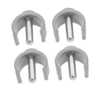 ARTSEWPLY 4pezzi C-shape Latch Buckle Per Bastoni Da Passeggio Chiusure Pin Riutilizzabili Facili Da Rimuovere Per Diverse Tipologie Di Deambulatori Accessori Eleganti e Pratici Per Bastoni