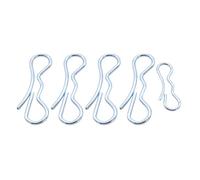 ARTSEWPLY 5 Pezzi Coppiglia Perno a Molla in Lega di Acciaio Resistente, Spillo Durevole e Robusto, per Fissaggio Industriale e Meccanico, Accessori Portatili e Anticorrosione