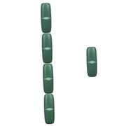 ARTSEWPLY 5 Pezzi Custodia Portatile per Spazzolino e Dentifricio Viaggio in Resistente Compatto e Sicuro per Bagno Campeggio Casa e Scuola Colore Matcha
