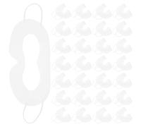 ARTSEWPLY 50 coperture per occhi per accessori per cuffie Vr morbidi cuscinetti per la copertura del viso anelli per le orecchie protezione usa e getta per il gioco traspirante Eye Liner per Vr