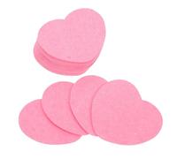 ARTSEWPLY 50pezzi Spugna Rosa per Viso Compressa Spugne Cosmetiche per Pulizia e Esfoliazione Dischetti Struccanti per Trucco da Viaggio Realizzate in Cotone di Polpa di Legno Delicato