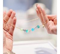 ARTSEWPLY 60 Pezzi Copriperline a Forma di Fiore a Tromba in Lega Metallo Antico Tappi Terminali Distanziatori per Creazione Gioielli Accessori Decorativi per Collane e Braccialetti