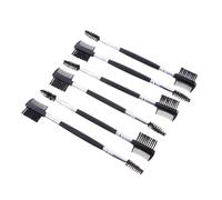 ARTSEWPLY 6pezzi Pettine Per Sopracciglia e Ciglia Con Testa Doppia Spazzola e Pettine Per Definire e Pulisce Mascara Residuo Strumento Di Bellezza Per Trucco Professionale