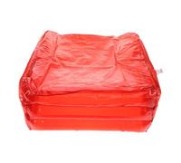 ARTSEWPLY Bacinella Pediluvio Gonfiabile Per Esterni Secchio Portatile e Pieghevole in Pvc Resistente Senza Necessità Di Attrezzi Per Camping Escursionismo e Spiaggia Sacchetto Rosso