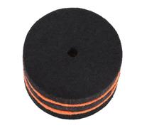 ARTSEWPLY Battente per Grancassa Doppio Colore Nero Oro Testa Martello in Lana Leggera per Meccanismo Bacchetta Accessorio Percussione Resistente e Pratico per Batteristi di Tutti