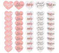 ARTSEWPLY Biglietti Ringraziamento a Forma Cuore 150 Pezzi per Decorazioni Eleganti per Matrimoni Piccole Imprese