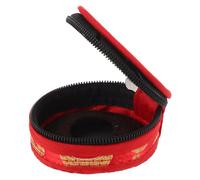 ARTSEWPLY Borsa Campanello in Cotone Per Piatti Da Dito Tingsha Cerniera, Custodia Compatta Porta Piatti a Forma Di Campana Per Trasporto e Conservazione Degli Strumenti Di Meditazione