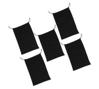 ARTSEWPLY Borsa Porta Occhiali da Sci 5 Pezzi in Microfibra Coulisse, Morbida Borsa da Viaggio Antigraffio per Occhiali da Sole da Neve, Compatta e Portatile per Attività Outdoor