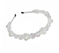 ARTSEWPLY Cerchietto Crystal con Fascia Semplice e Chic Accessorio Moda Unisex per Quotidiano e Party