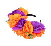 ARTSEWPLY Cerchietto Fiori Colorati Con Design Realistico Per Costumi Accessorio Per Feste Messicane e Celebrazioni Di Matrimonio Comfort e Riutilizzabile