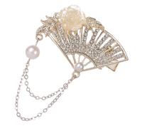 ARTSEWPLY Clip per a ventola bobby barrette forcine forcina con nappa cinese forcina in stile cinese Accessori per cinesi accessori per hanfu finto strass