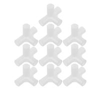 ARTSEWPLY Connettore a Quattro Vie per Asta Armadio 12mm in Plastica, Giunto Multiuso per Mobili e Scarpiera, Set 10 Pezzi per Organizzazione Armadi Portatili Casa