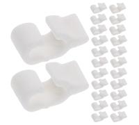 ARTSEWPLY Connettori a Cubo di Filo 48 Pezzi Set in Plastica Bianca per Organizer Armadio Modulare e Gabbie per Piccoli Animali, Accessori per Scaffalature Stoccaggio e Recinti